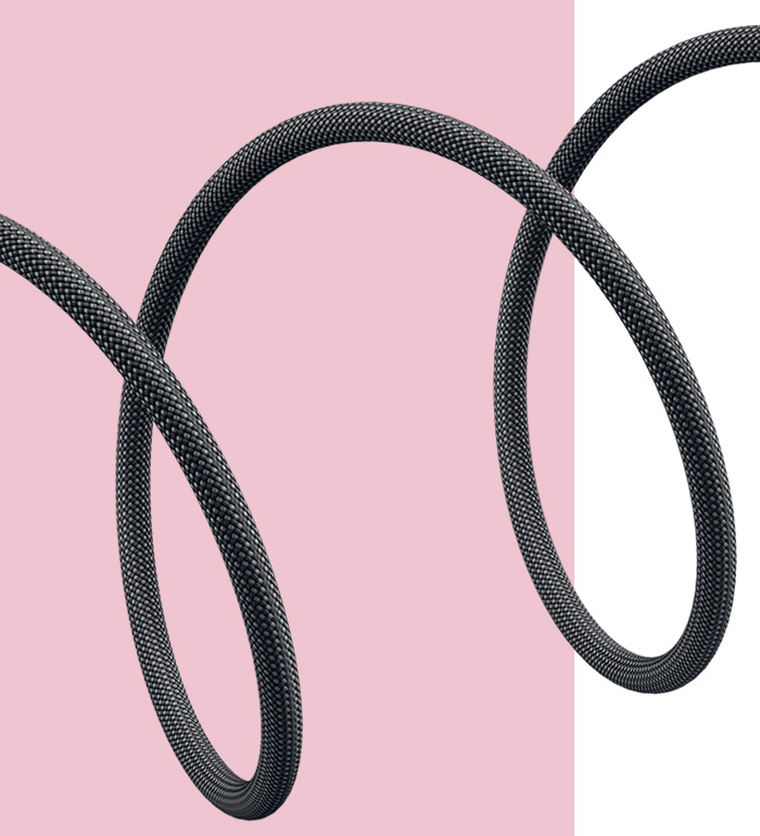 FlexWave USB-C to USB-C 70cm - Fashionable Braided Nylon